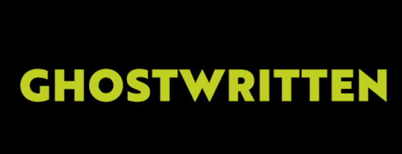 Hidden ghostwriter creating a biography for a famous figure